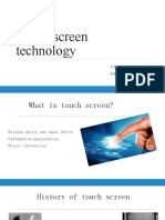 Touch Screen Technology