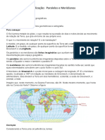 3A - 07.06.2023 - Localização - Paralelos e Meridianos