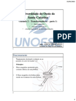 Analise - Maquinas - Unidade 2 - Transformadores - Parte 1