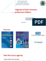 Differential Diagnosis of Heart Murmurs. Congenital Heart Defects