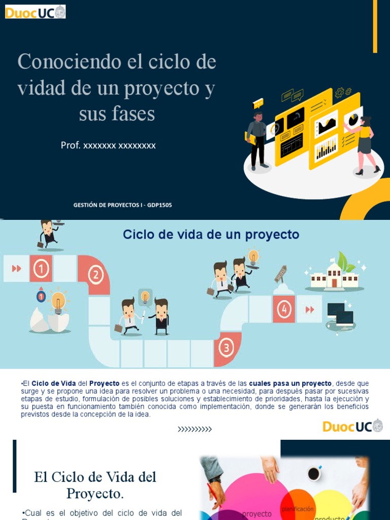 Fases del Ciclo de Vida de un Proyecto | PDF | Negocios