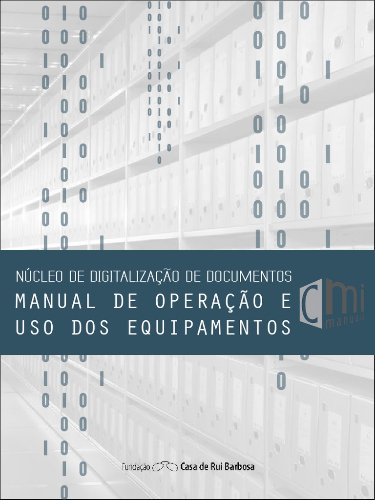 Manual de Digitalização de Documentos | PDF | Museu | Armazenamento de ...