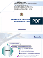 Processus de Certification Des Aérodromes Au Maroc