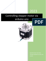 Controlling Stepper Motor Via Arduino Uno