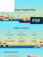 International - Logistics - Plan Final