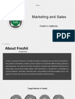 Freshii Sales