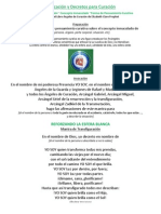 Invocación y Decretos para Curación - Angeles de Curación