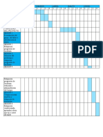 Cronograma Gestión Social