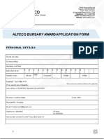 Alfeco Bursary Application Form 1 - (1)