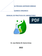 Manual de Practica de Laboratorio - Quimica Organica-2022