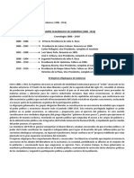 T.P N°6 El Régimen Oligárquico de Gobierno