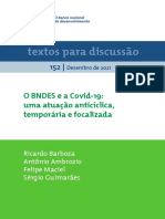 BNDES e A Covid-19 - TD 152 - 215418