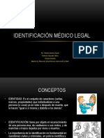 Clase Identificacion Medico Legal 2022