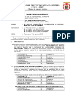 Informe #083-2022 Se Subsane Observacion de Modificaion de Resolucion