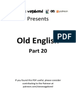 Old English Part 20