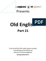 Old English Part 21