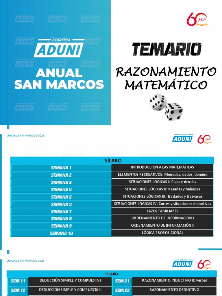 Temario - RM | PDF