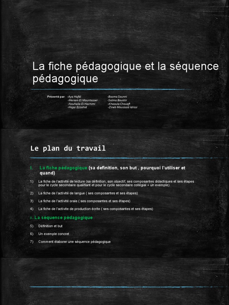 Fiche Pédagogique Def _ Fiches Pédagogiques Exemples – NIPOM
