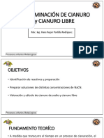 Determinación de Cianuro Libre 2023