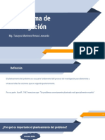 Tema 8 - El Problema de Investigación