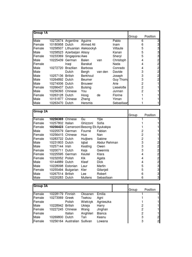 Group Debating Positions Overview | PDF