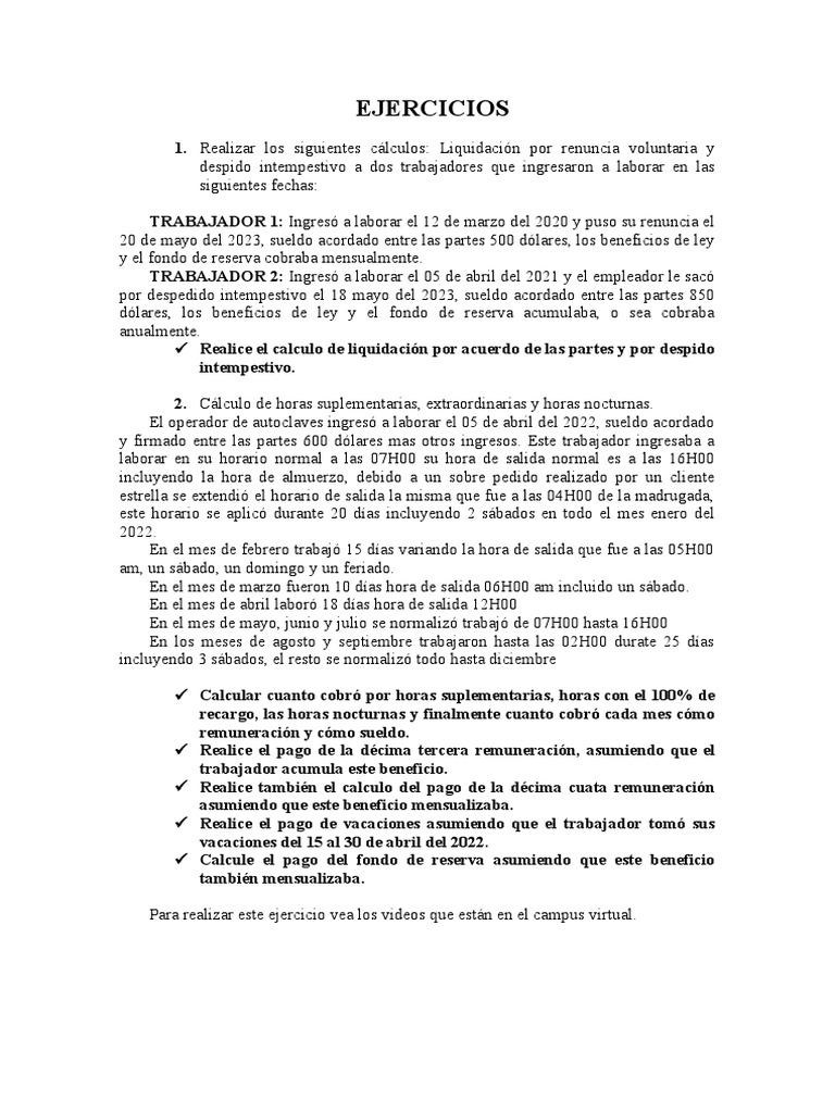 Tarea 04 Ejercicios | PDF