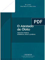 O Atestado de Óbito Aspectos Médicos, Estatísticos, Éticos e