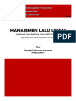Tugas Artikel Manajemen Lalu Lintas - Renaldy Z. Monoarfa (P092221007)