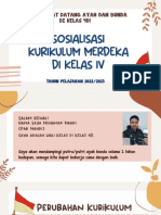 Sosialisasi Kurikulum Merdeka