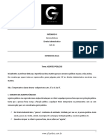 Roteiro de Aula - Intensivo II - D. Administrativo - Barney Bichara - Aula 11