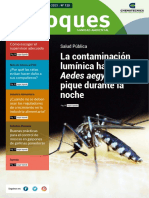 La Contaminación Lumínica Hace Que Pique Durante La Noche: Aedes Aegypti