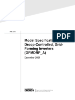 Model Specification of Droop-Controlled, Grid-Forming Inverters - PNNL-V3