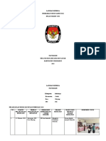 Laporan Kinerja Pantarlih TPS 01 Mayang