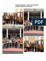 Dokumentasi Audiensi Dengan Pt. Kereta Api Indonesia (Persero) Di Bandung Jawa Barat