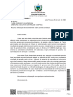 Consulta e Resposta Da Central Com Parecer Da PGE - Garantia Contratual - SESOFI202305117A