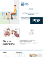 Morfología y Fisiología Sistema Respiratorio
