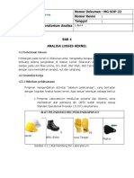 Analisa Losses Kernel