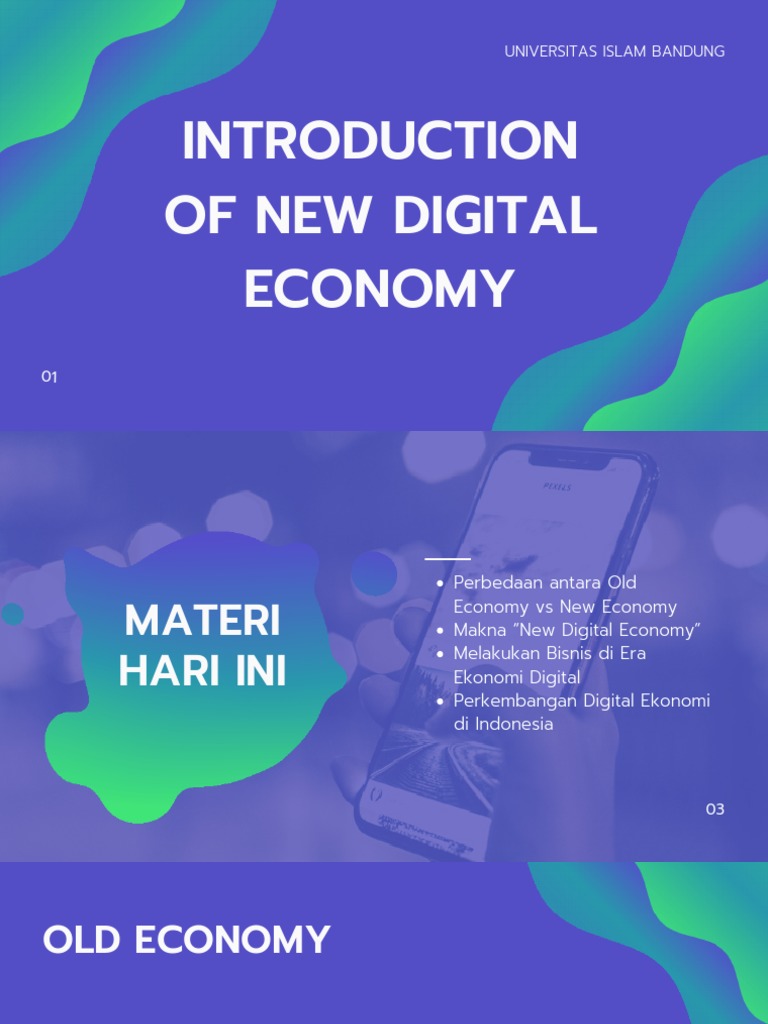 Introduction of New Digital Economy PDF