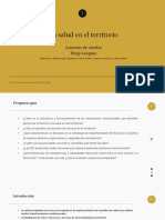 La Salud en El Territorio 28 - 04 - 2020