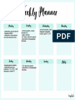 Weekly-Planner-Turquoise-Color-Landscape Completo