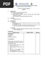 Done Lesson Plan - Taxonomy