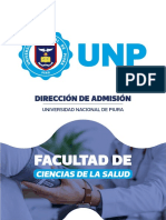 Facultad De: Dirección de Admisión