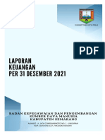 Laporan Realisasi Anggaran BKD