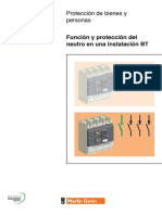 Función y Protección Del Neutro en Una Instalación de BT - Merlin Gerin™ - SCHNEIDER ELECTRIC®