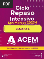 Semana 5 Repaso Intensivo Acem 2023-I