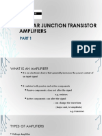 Module 6B BJT Amp Ppt1