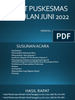 Bahan Rapat Puskesmas TGL 28 Juni 2022