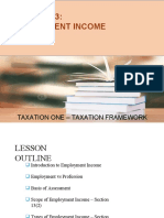Taxation Chapter Three