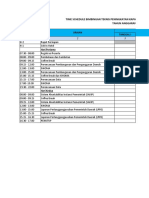 Time Schedule-Bimtek 22