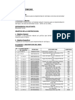 Especificaciones Técnicas